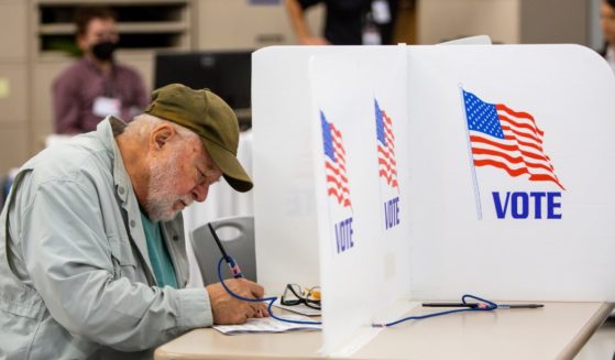 Voters cast their ballots on Sept. 23 in Minneapolis.