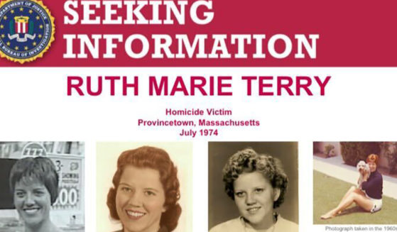 This FBI poster seeks information for homicide victim Ruth Marie Terry, known for years as the 'Lady of the Dunes.'