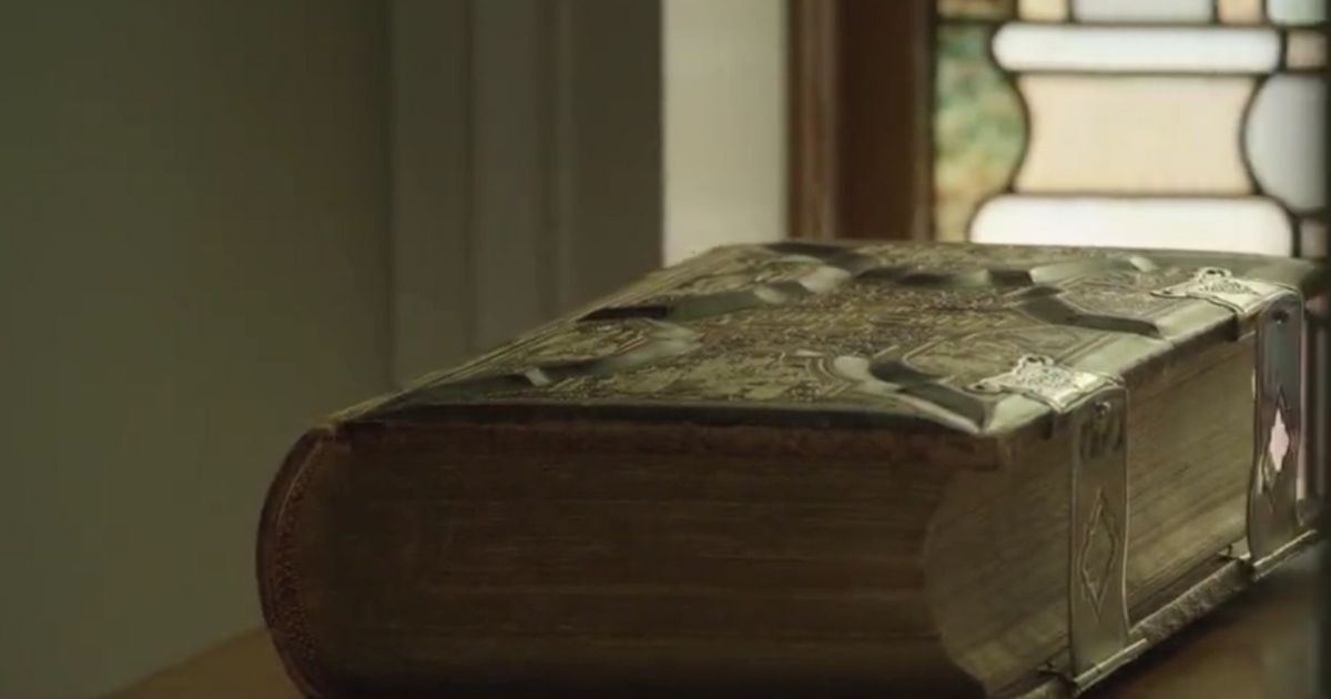 A 100-year-old Bible held a clue that led investigators to the suspects.