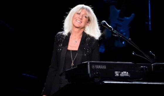 Christine McVie performs at Madison Square Garden in New York on Oct. 6, 2014.