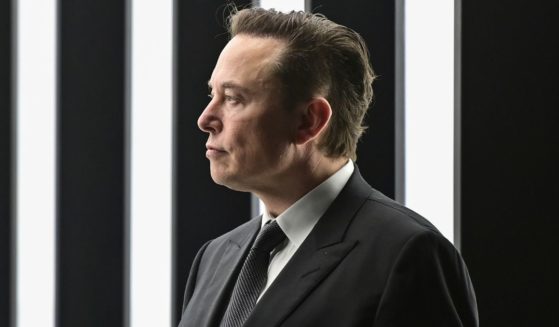 Tesla CEO Elon Musk attends the opening of the Tesla factory in Gruenheide, Germany, on March 22.