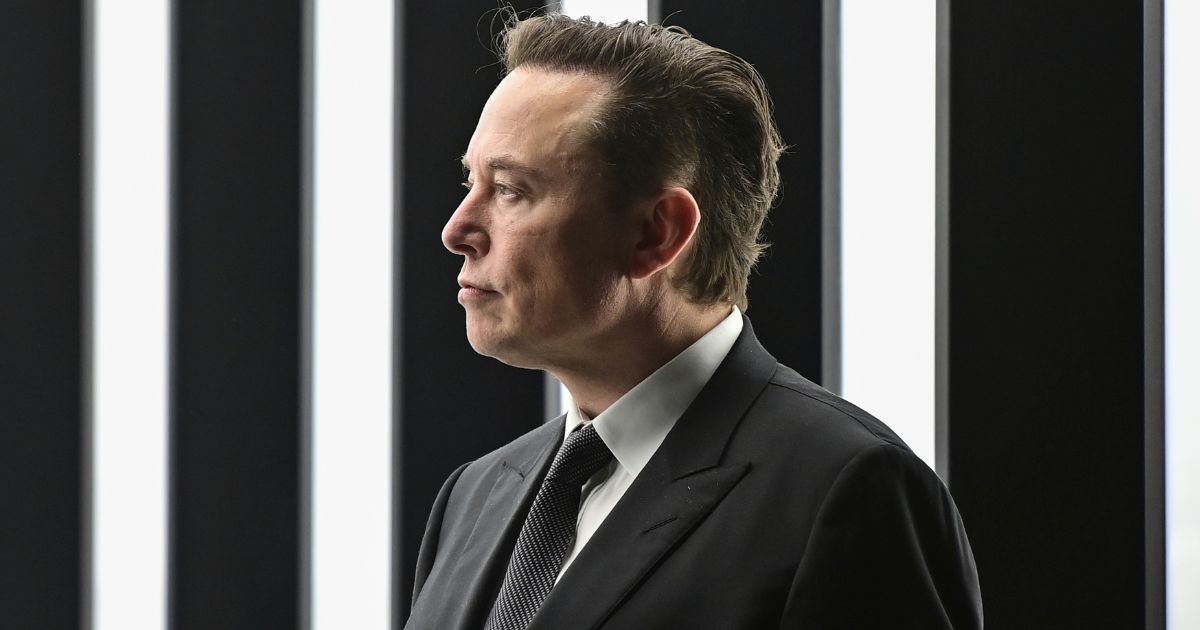 Tesla CEO Elon Musk attends the opening of the Tesla factory in Gruenheide, Germany, on March 22.