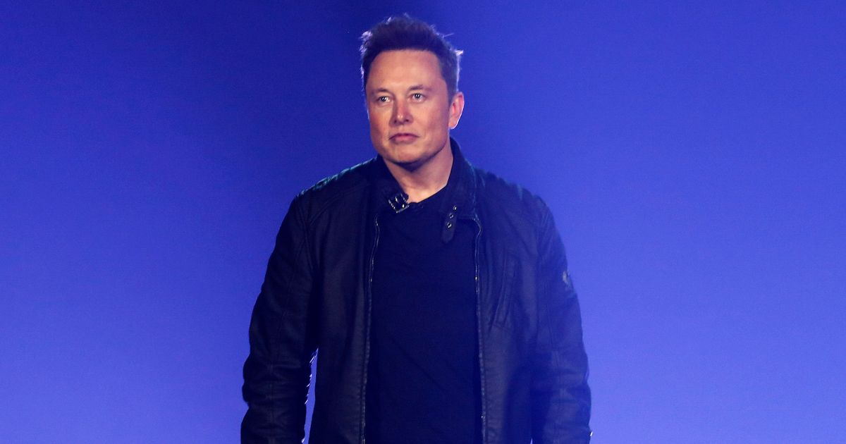 Tesla CEO Elon Musk unveils the Cybertruck in Hawthorne, California, on Nov. 21, 2019.