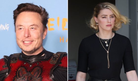 Elon Musk attends Heidi Klum's 2022 Halloween party on Monday in New York City. Amber Heard departs the Fairfax County Courthouse on June 1 in Fairfax, Virginia.