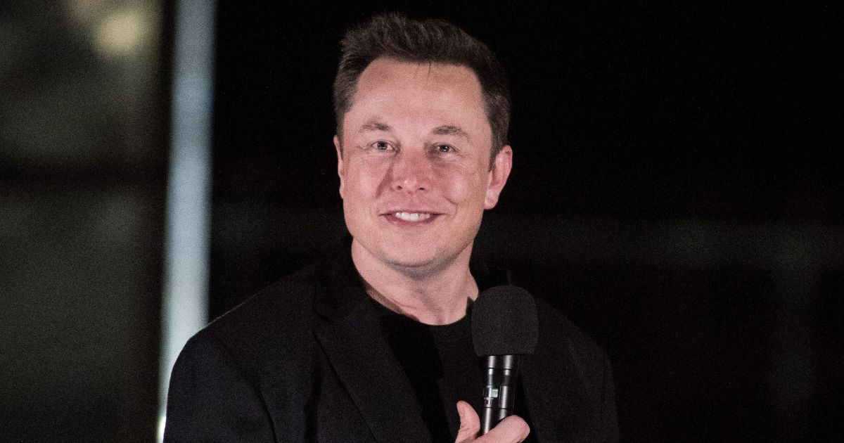 Elon Musk giving an update on the next-generation Starship spacecraft