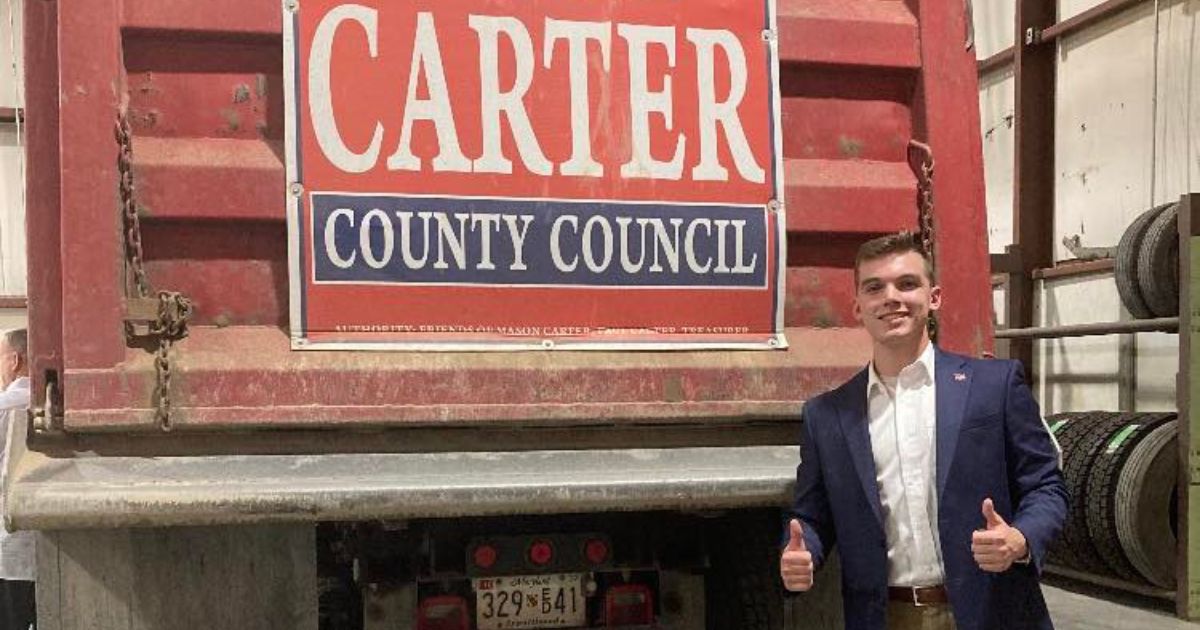 Councilman-Elect Mason Carter