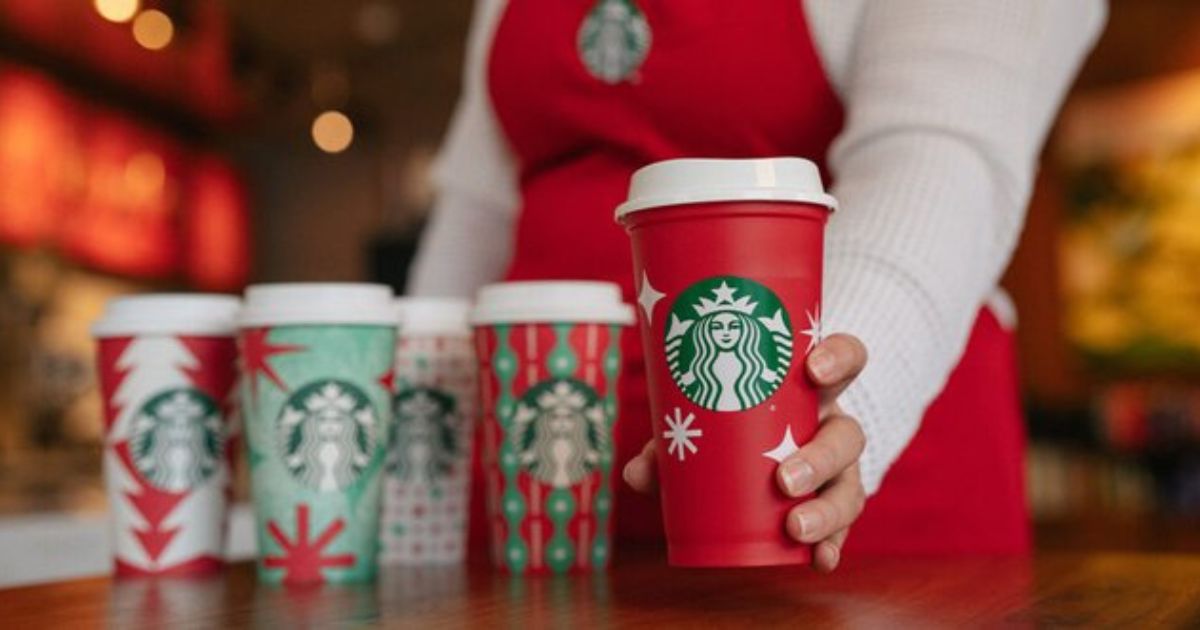 Starbucks held its annual "Red Cup Day" on Thursday.