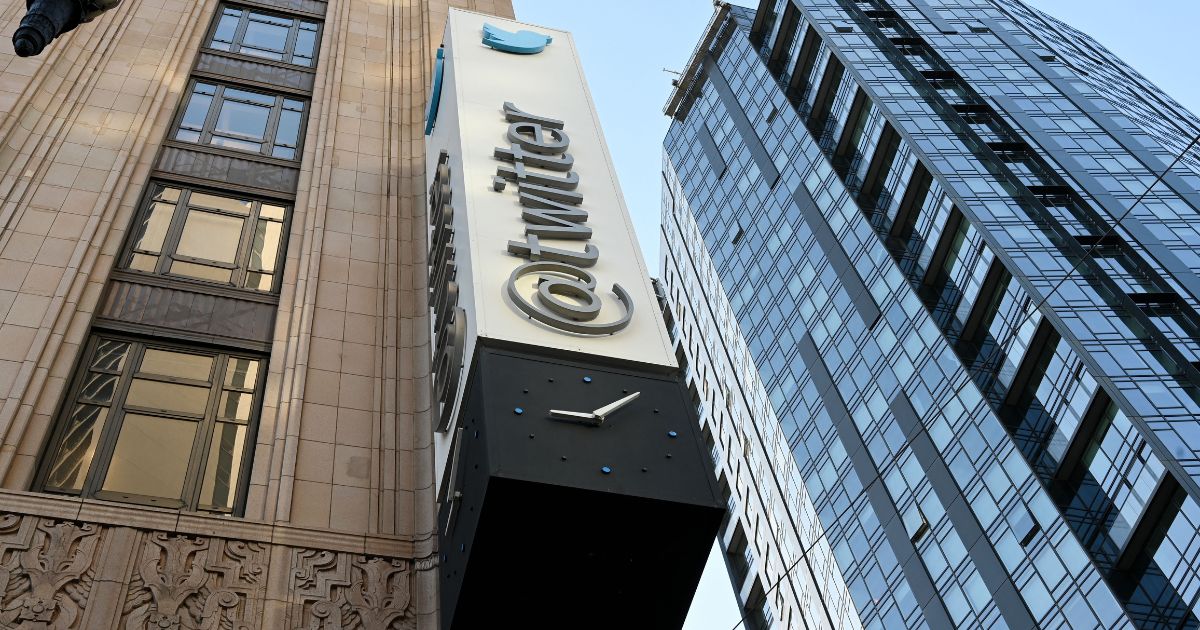 Twitter headquarters is seen in San Francisco on Friday.