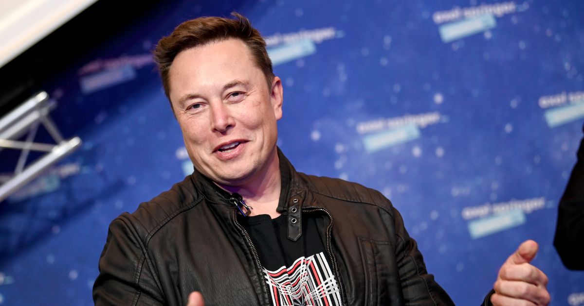 Elon Musk smiling in a 2020 file photo.