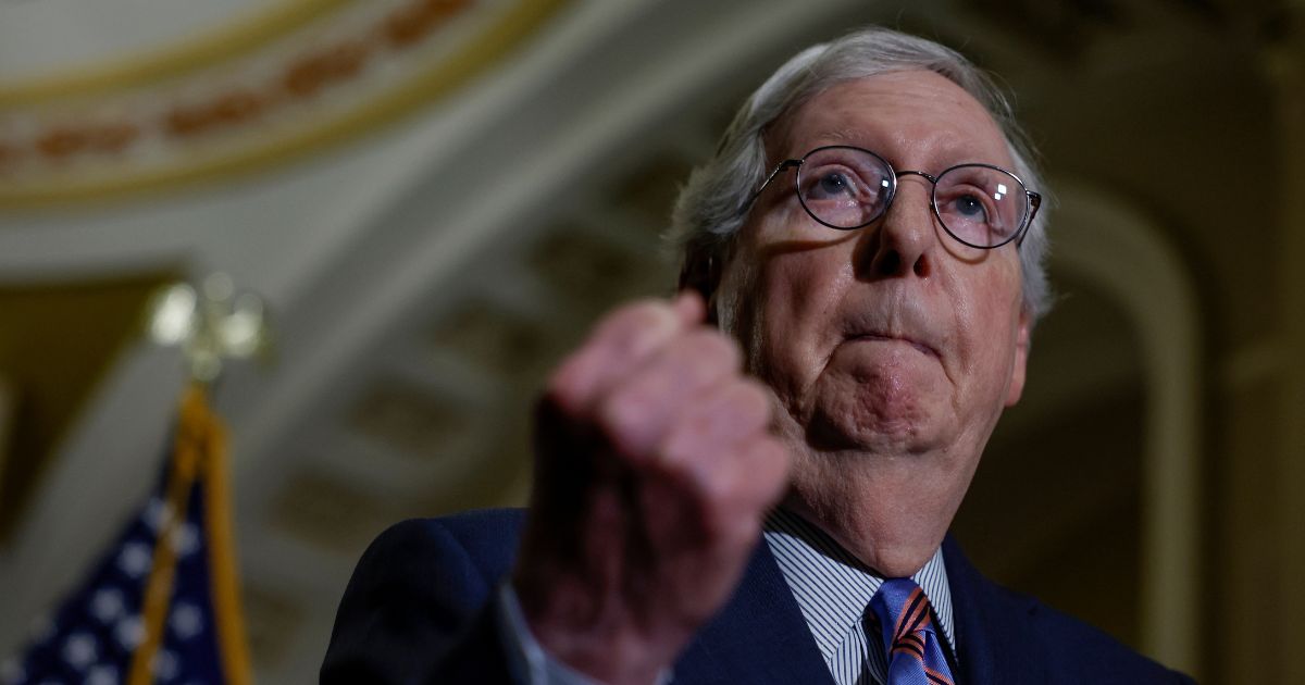 Senate Minority Leader Mitch McConnell, pictured in a September file photo,