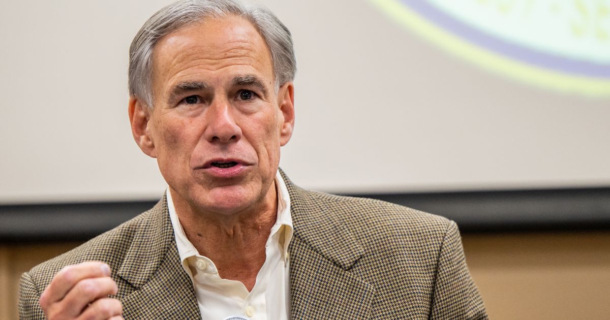 Texas Gov. Greg Abbott, pictured at an Oct. 17 news conference.