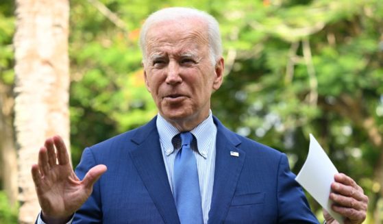 President Joe Biden is pictured in a Nov. 16 file photo from Bali, Indonesia.