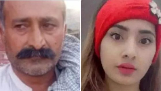 Shabbir Abbas, left, was arrested in Pakistan for allegedly murdering his 18-year-old daughter, Saman Abbas, right, in Italy after she refused an arranged marriage.