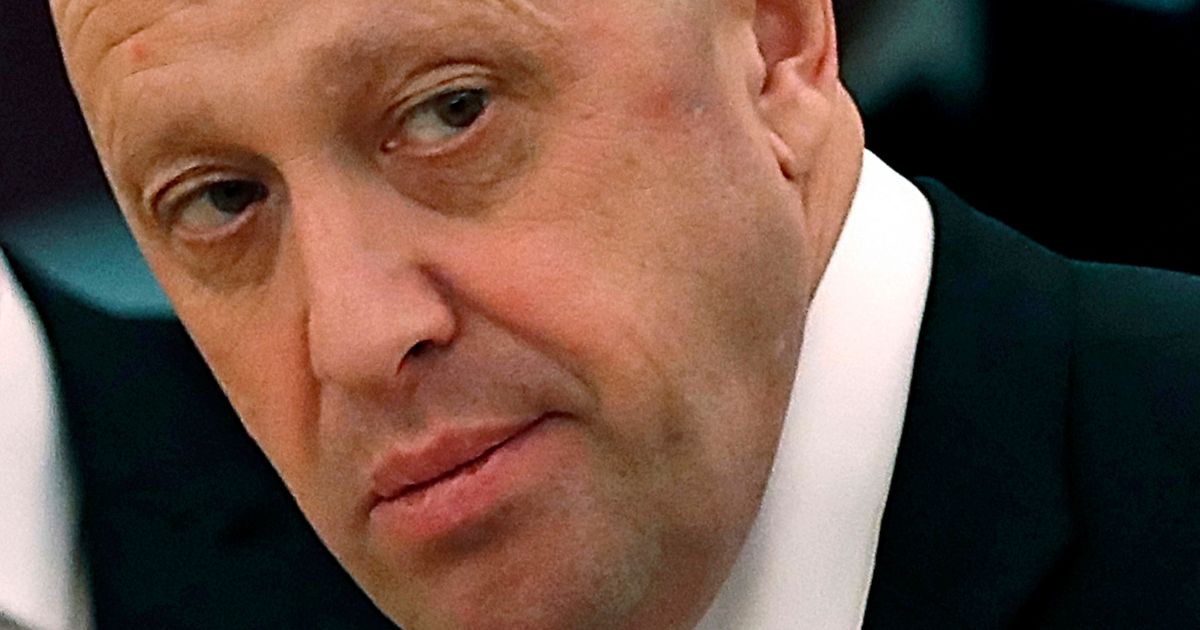 Russian businessman Yevgeny Prigozhin is shown prior to a meeting of Russian President Vladimir Putin and Chinese President Xi Jinping at the Kremlin in Moscow, Russia, on July 4, 2017.