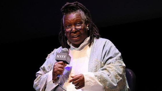 Whoopi Goldberg speaks onstage during the "Till" world premiere Q & A during the 60th New York Film Festival in New York City on Oct. 1.