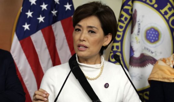 Republican Rep. Young Kim of California speaks during a news conference at the U.S. Capitol in Washington on Feb. 2.