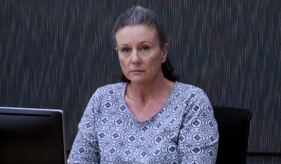 Kathleen Folbigg appears via video link at the new South Wales Coroners Court on May 1, 2019.