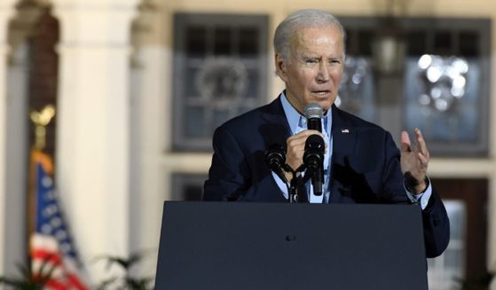 President Joe Biden speaks at a rally for New York incumbent Gov. Kathy Hochul and other state Democrats on Sunday in Yonkers, New York.