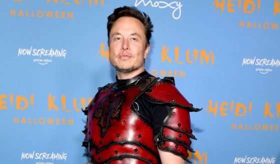 Elon Musk attends Heidi Klum's 21st Annual Halloween Party presented by Now Screaming x Prime Video and Baileys Irish Cream Liqueur at Sake No Hana at Moxy Lower East Side on Oct. 31 in New York City.