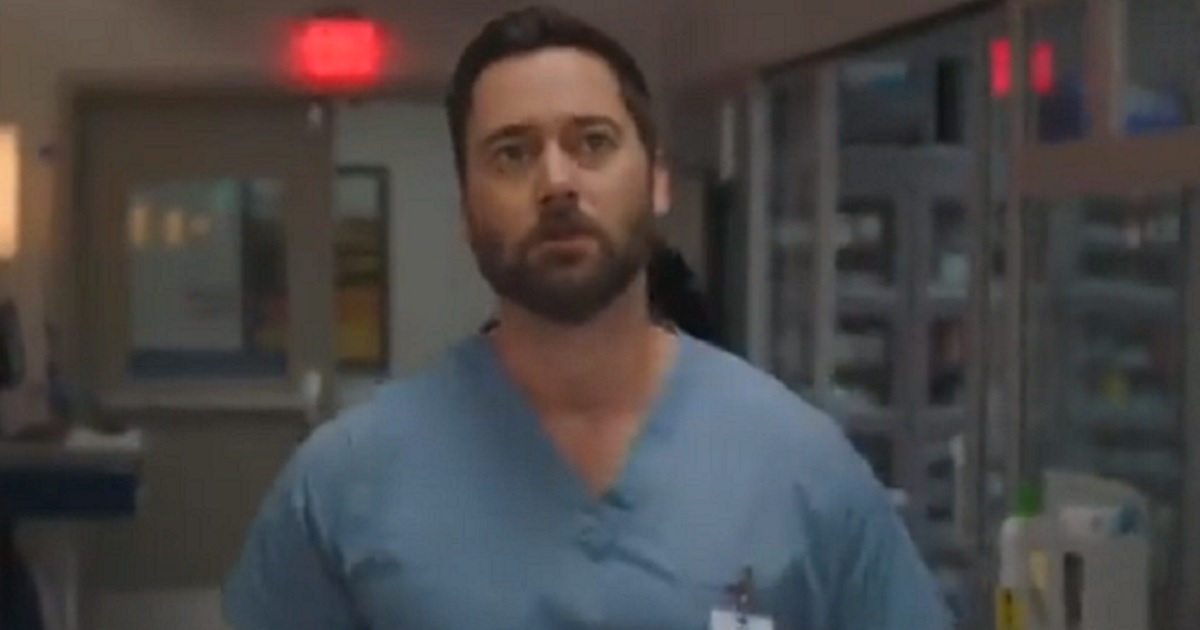 Ryan Eggold as Dr. Max Goodwin on NBC's "New Amsterdam."