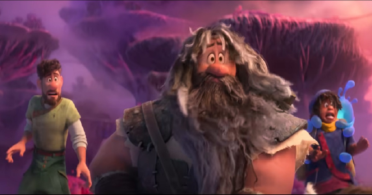 A scene from the trailer of "Strange World," a Disney release that's flopping at the box office.