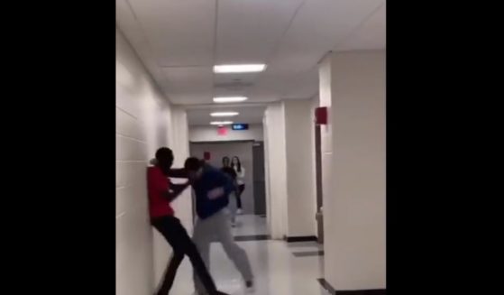 high school students fighting
