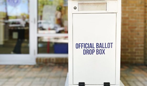 The above stock image is of a ballot drop box.