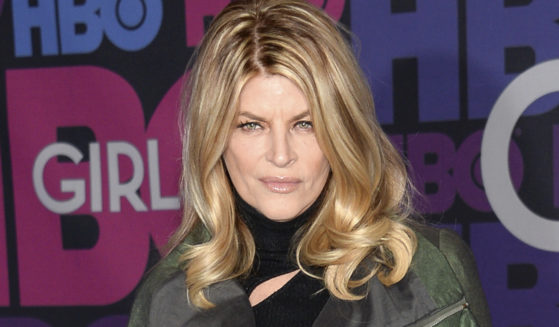Kirstie Alley attends the New York premiere of HBO's "Girls" on Jan. 5, 2015. The two-time Emmy winner has died at age 71.