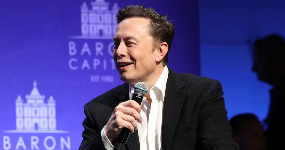 Tesla CEO Elon Musk speaks during a featured session at the 29th Annual Baron Investment Conference in New York City on Nov. 4.