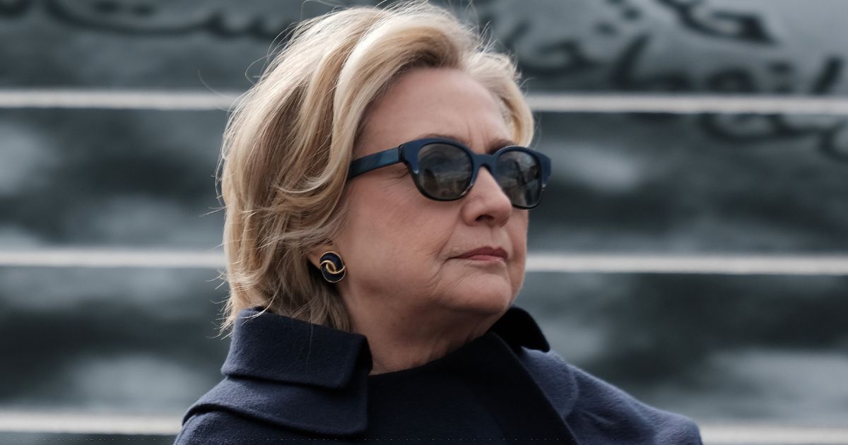 Hillary Clinton attends the opening of the Eyes of Iran art exhibition at Roosevelt Island's FDR Four Freedoms State Park in New York City on Nov. 28.
