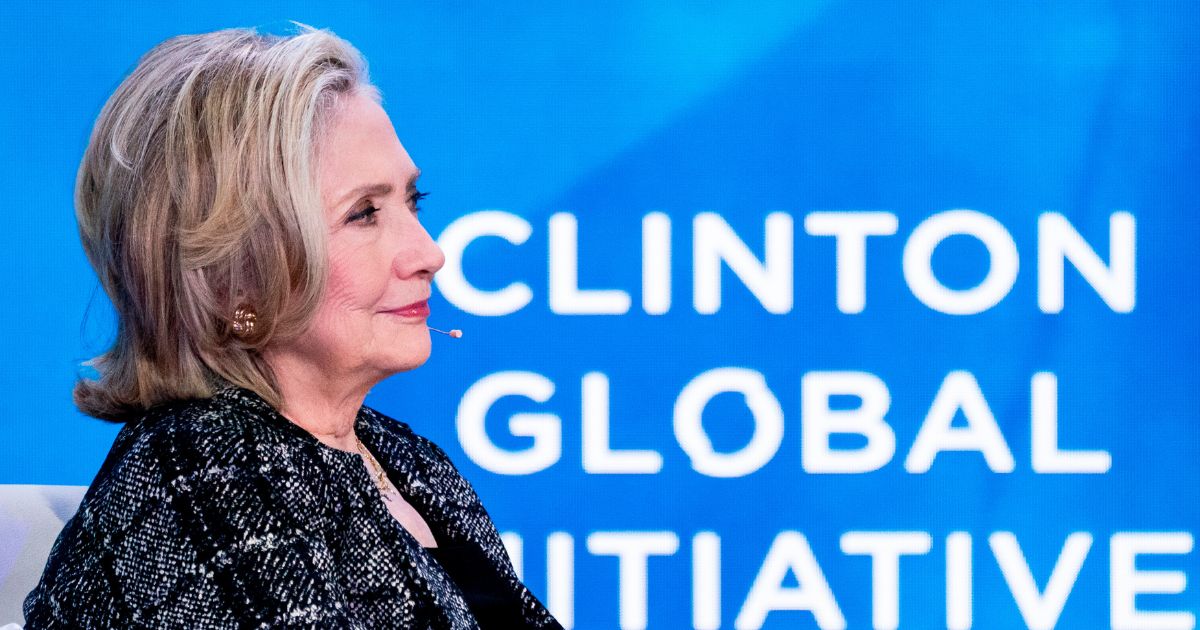 Hillary Clinton at the Clinton Global Initiative
