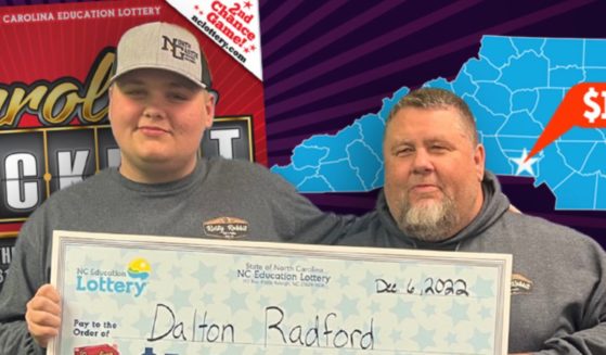 North Carolina teen Dalton Radford, said he plans to buy a new pickup truck with a portion of his winnings.