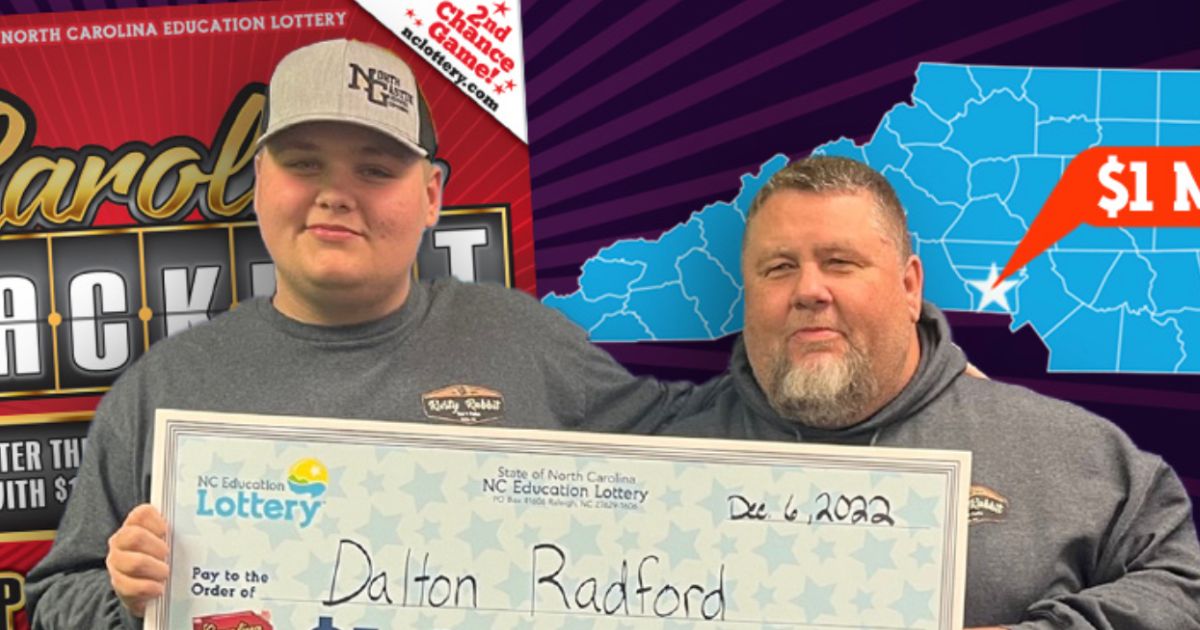 North Carolina teen Dalton Radford, said he plans to buy a new pickup truck with a portion of his winnings.
