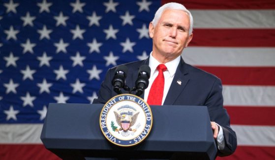 Then-Vice President Mike Pence visits Milner, Georgia, on Jan. 4, 2021.