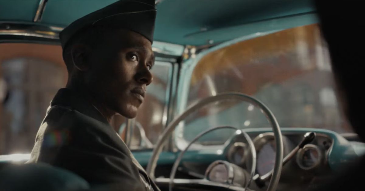 Chevrolet's holiday commercial "Mrs. Hayes" features a military widow and a 1957 Bel Air.