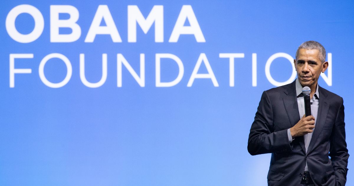 Former President Barack Obama speaks at the Gathering of Rising Leaders in the Asia Pacific, organized by the Obama Foundation, in Kuala, Lumpur, Malaysia, on Dec. 13, 2019.