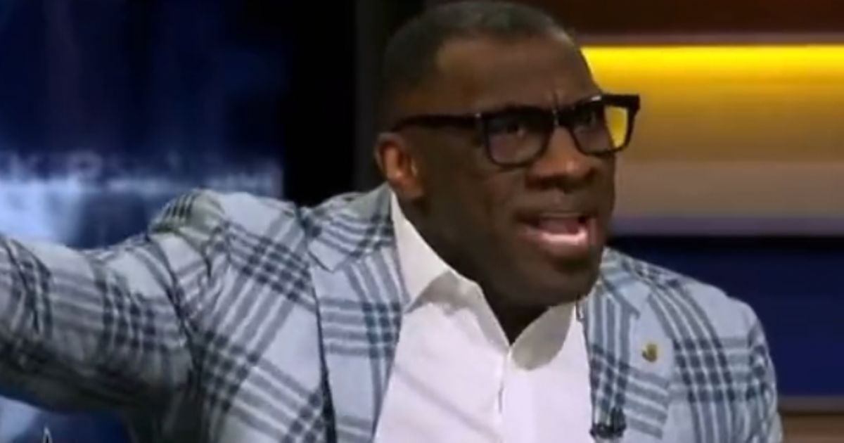 During a Fox Sports segment Shannon Sharpe became upset after Skip Bayless seemingly insulted his NFL career.