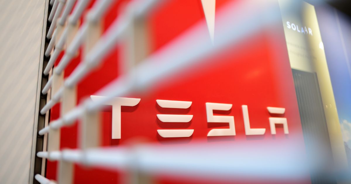 A Tesla store is closed on Dec. 11 in King of Prussia, Pennsylvania.