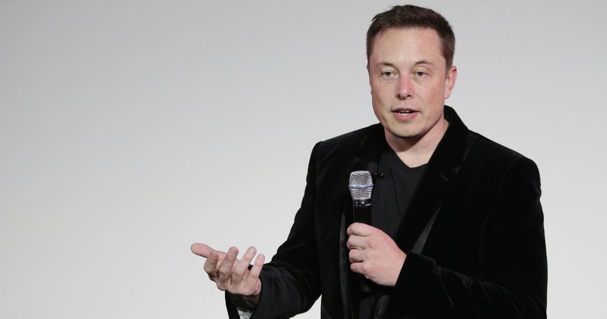 Elon Musk, CEO of Tesla Motors Inc., talking