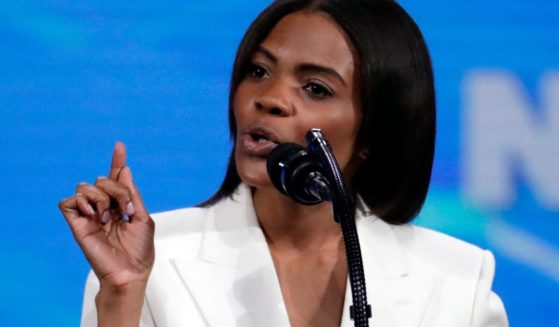 Candace Owens speaks at the National Rifle Association Institute for Legislative Action Leadership Forum in Indianapolis in 2019.