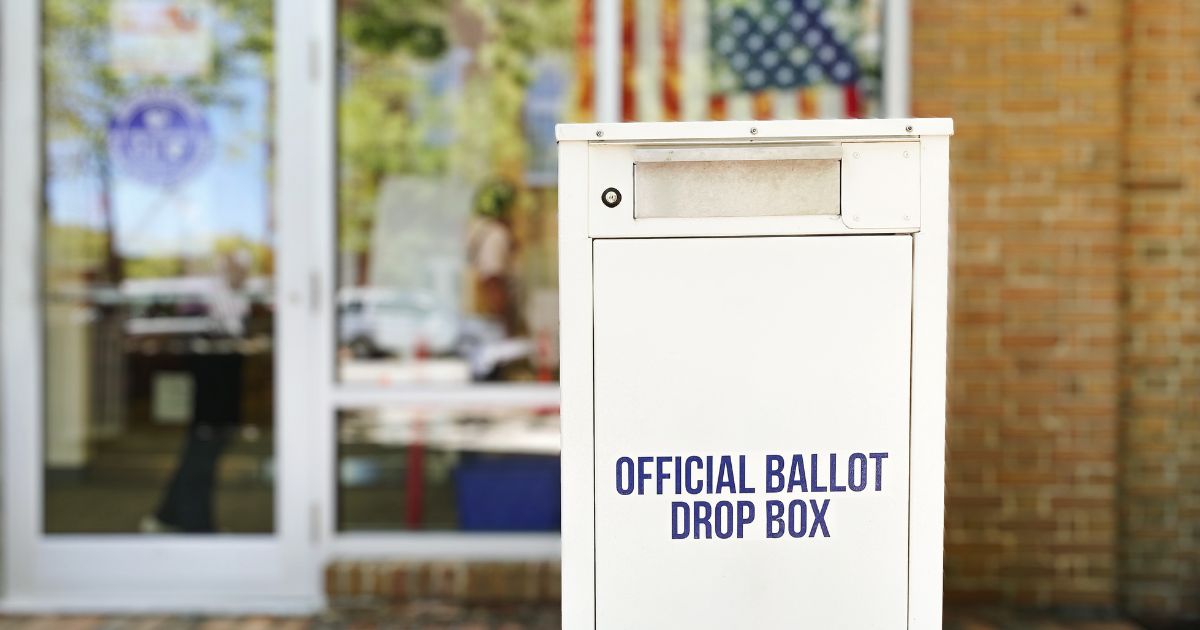 A ballot drop box sits outside of a polling place in this stock photo. In Arizona, concerns are being raised about the voting process in some state House races.