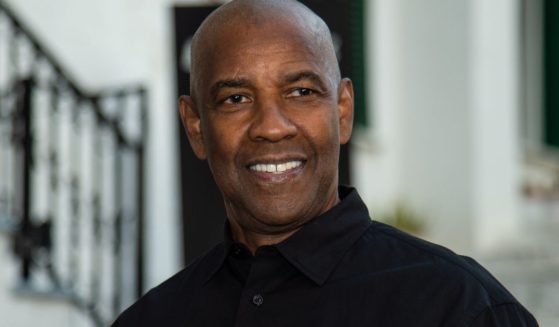 Denzel Washington attends a photo session for the movie "The Equalizer 3" on Oct. 19 in Atrani, Italy.