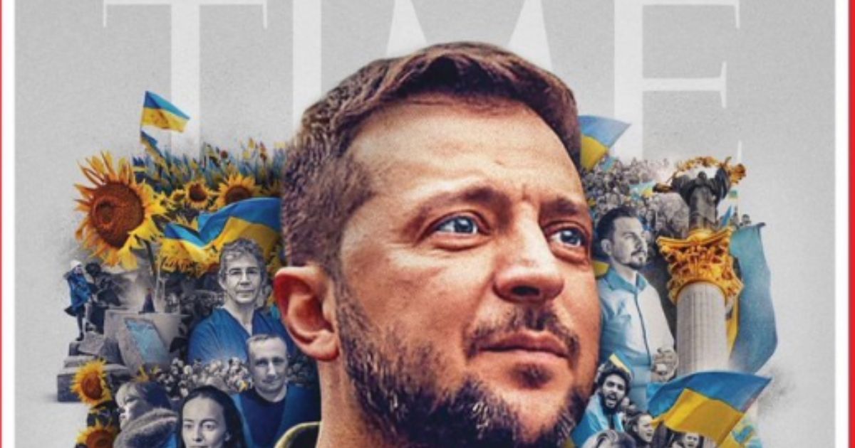 For 2022, Time magazine named Ukranian President Volodymry Zelenskyy and "the spirit of Ukraine" as the "Person of the Year."