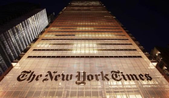 The New York Times building is shown on Oct. 21, 2009, in New York.