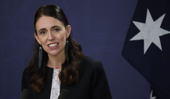 New Zealand Prime Minister Jacinda Ardern was caught on a hot mic Tuesday using a vulgarity against a rival politician.