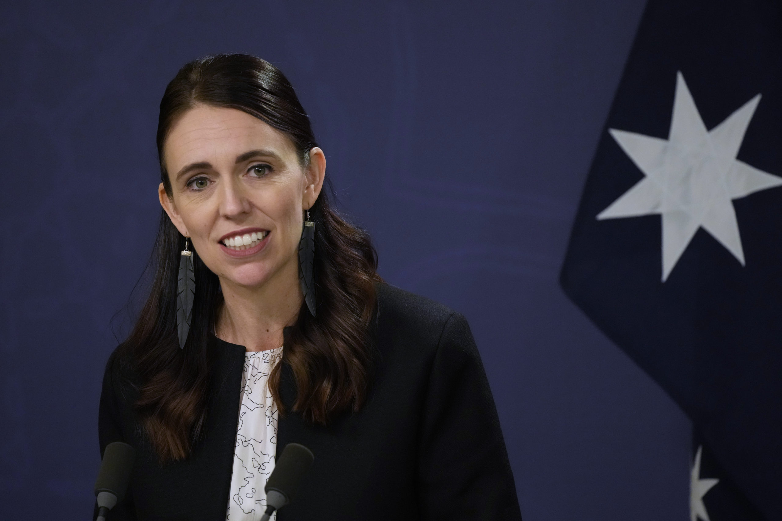 New Zealand Prime Minister Jacinda Ardern was caught on a hot mic Tuesday using a vulgarity against a rival politician.