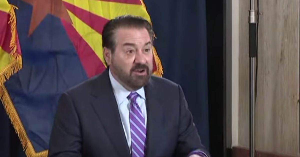 Attorney Gen. Mark Brnovich speaks as Arizona certified the election.