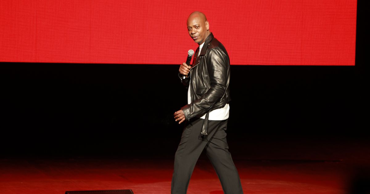 Dave Chappelle performs during a midnight pop-up show at Radio City Music Hall on Oct. 16 in New York City.