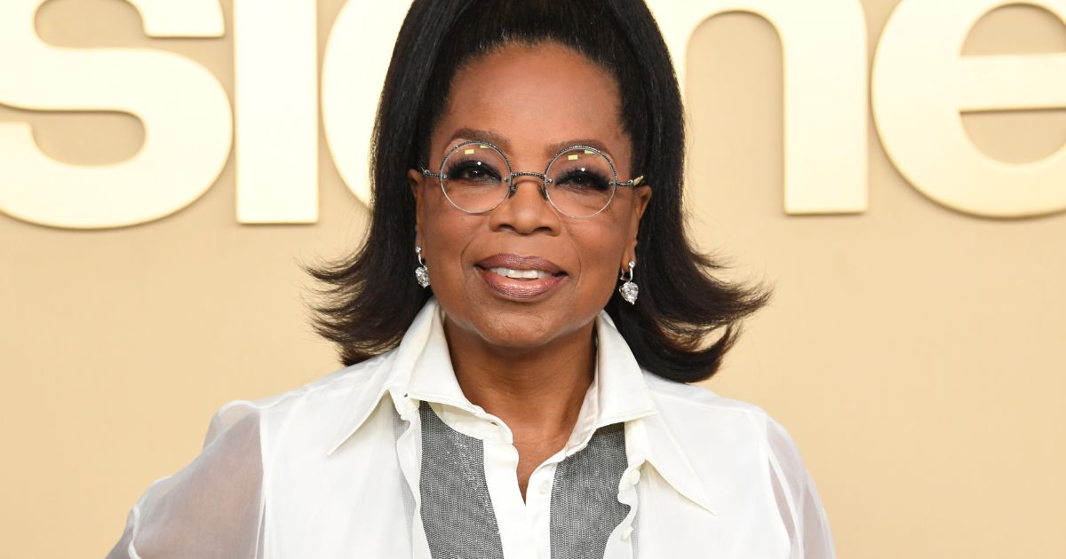 Oprah Winfrey attends the premiere Of Apple TV +'s "Sidney" at Academy Museum of Motion Pictures on Sept. 21 in Los Angeles.
