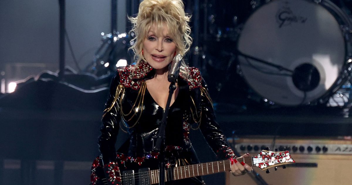 Dolly Parton performs onstage during the 37th Annual Rock & Roll Hall of Fame Induction Ceremony at Microsoft Theater on Nov. 5 in Los Angeles.